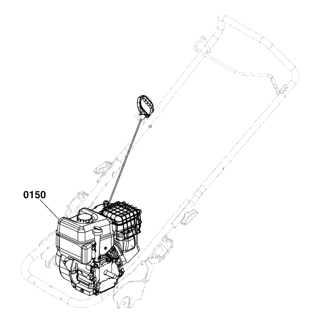 Engine Group Diagram and Parts List for SS18R (1697348-01)(2020) Briggs and Stratton Snow Blower